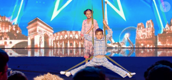 Katya et Nikita - "La France a un incroyable talent 2018", sur M6. Le 13 novembre 2018.