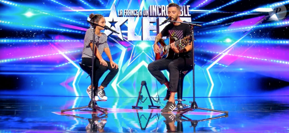 Manu et Louna - "La France a un incroyable talent 2018", sur M6. Le 13 novembre 2018.