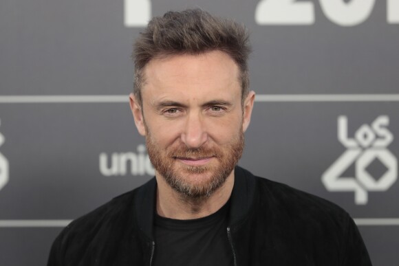 David Guetta - Les célébrités posent lors du photocall des Music Awards à Madrid le 2 novembre 2018.