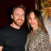 Exclusif - David Guetta et sa compagne Jessica Ledonà Paris le 3 novembre 2017. © Coadic Guirec/Bestimage