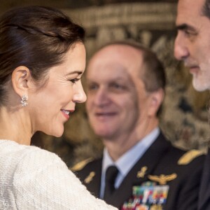 Le prince héritier Frederik de Danemark et la princesse Mary ont été reçus le 6 novembre 2018 au palais du Quirinal à Rome par le président italien Sergio Mattarella et sa fille Laura.