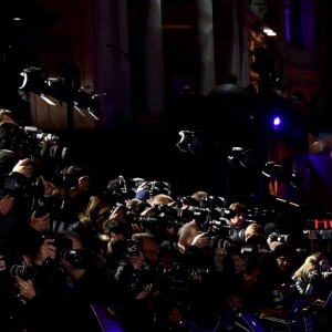 Katherine Waterston (robe Calvin Klein) - Avant-Première du film "Les Animaux fantastiques : Les Crimes de Grindelwald" au cinéma Cineworld Leicester Square à Londres, Royaume Uni, le 13 novembre 2018.