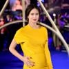 Katherine Waterston enceinte (robe Calvin Klein) - Avant-Première du film "Les Animaux fantastiques : Les Crimes de Grindelwald" au cinéma Cineworld Leicester Square à Londres, Royaume Uni, le 13 novembre 2018.