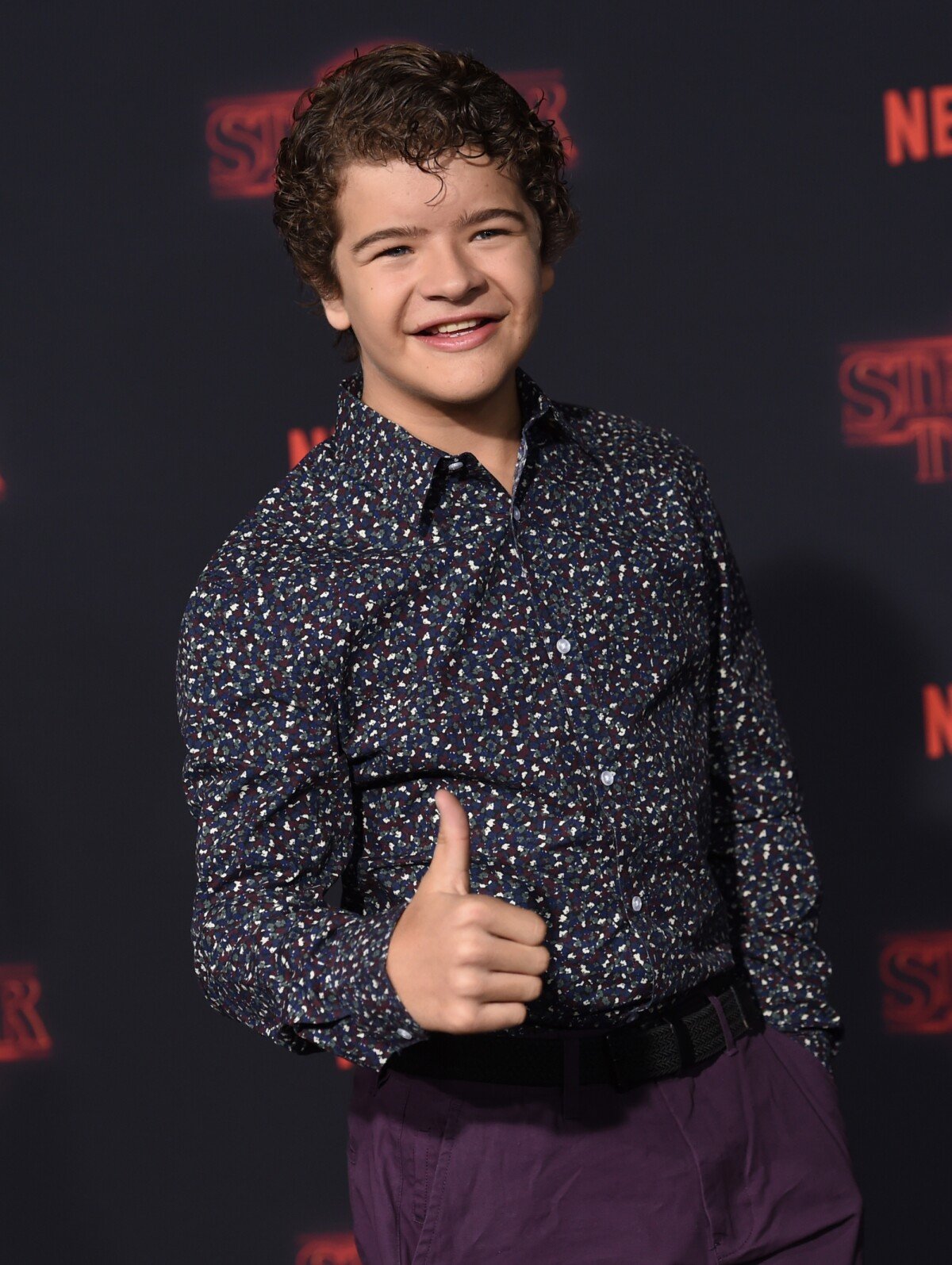 Photo : Gaten Matarazzo à La Première De "Stranger Things 2" Au ...