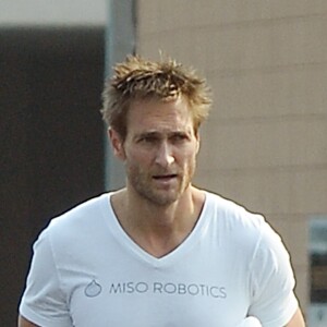 Exclusif - John Miller, le compagnon supposé de Jennifer Garner, sort d'une salle de gym à Los Angeles le 11 novembre 2018.