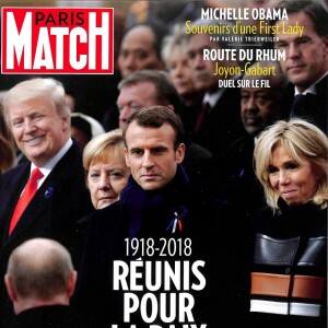 Paris Match, en kiosques le 15 novembre 2018.