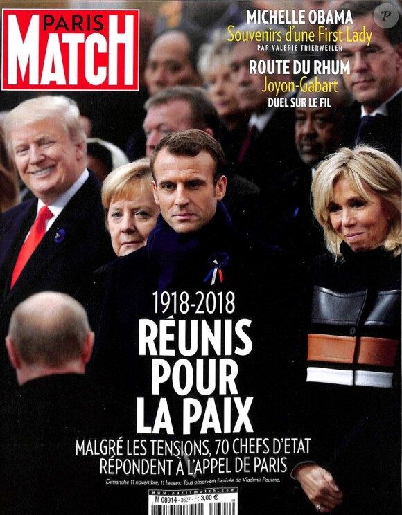Paris Match, en kiosques le 15 novembre 2018.