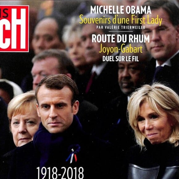 Paris Match, en kiosques le 15 novembre 2018.