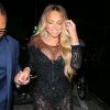 Mariah Carey se rend au restaurant Craig à West Hollywood le 9 octobre 2018.
