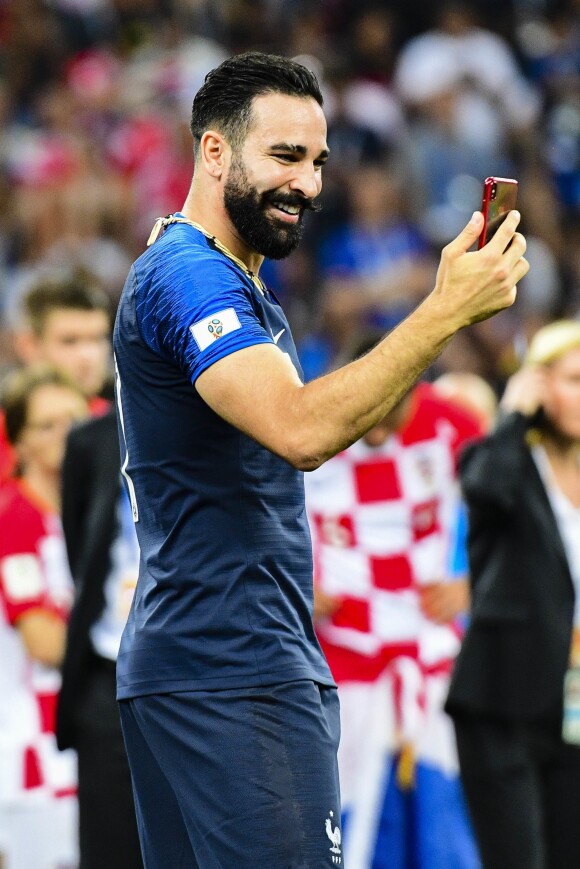 Adil Rami - Finale de la Coupe du Monde de Football 2018 en Russie à Moscou, opposant la France à la Croatie (4-2) le 15 juillet 2018 © Moreau-Perusseau / Bestimage