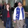 Amanda Knox et son compagnon Christopher Robinson arrivent à Toronto au Canada le 8 septembre 2016. © CPA/Bestimage