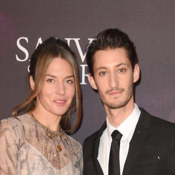 Natasha Andrews et son compagnon Pierre Niney - Avant-première du film "Sauver ou Périr" au cinéma UGC Normandie à Paris le 21 novembre 2018. © Coadic Guirec/Bestimage