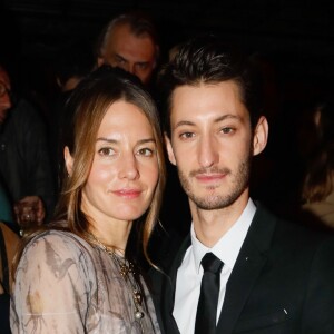 Semi-exclusif - Pierre Niney et sa compagne Natasha Andrews - Soirée du film "Sauver ou périr" organisée par Five Eyes Production au Raspoutine à Paris, le 20 novembre 2018