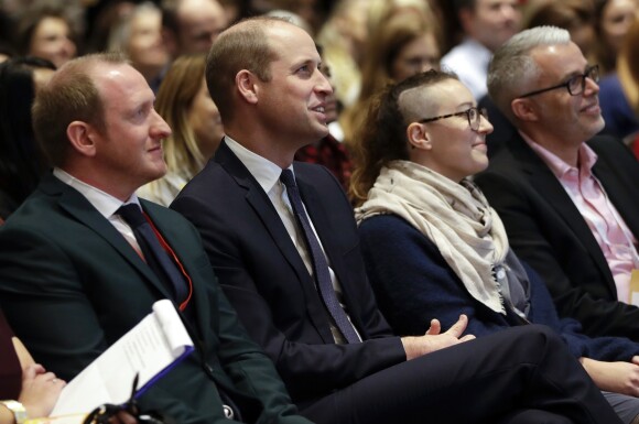 Le prince William, duc de Cambridge, lors de la conférence "This Can Happen" à Londres. Le 20 novembre 2018