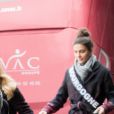 Semi Exclusif - Miss Mayotte: Ousna Attoumani - Les candidates à l'éléction de Miss France 2019 s'envolent pour l'Ile Maurice à l'aéroport Roissy CDG le 20 novembre 2018. © Cyril Moreau / Bestimage