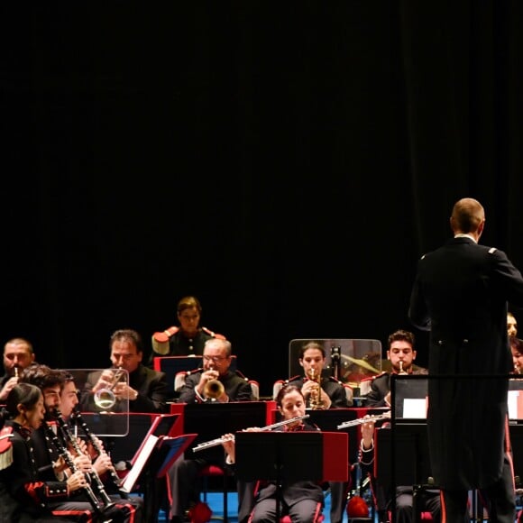 Exclusif - Concert caritatif donné par la Musique des Sapeurs Pompiers de la ville de Nice à l'Opéra de Nice, au profit de la Fondation Lenval, avec pour marraine Laura Tenoudji Estrosi. Nice, le 24 novembre 2014. © Bruno Bebert/Bestimage