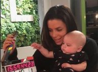 Eva Longoria : De retour au travail, Santiago émerveillé dans ses bras