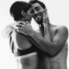 Fabio Fognini et sa femme Flavia Pennetta pour la campagne Emporio Armani Underwear.