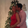 Flavia Pennetta et Fabio Fognini, mariés depuis juin 2016, se préparent à accueillir en 2017 leur premier enfant. Pour souhaiter un joyeux Noël 2016 à leurs fans, ils ont dévoilé les premières rondeurs de madame. Photo Instagram.
