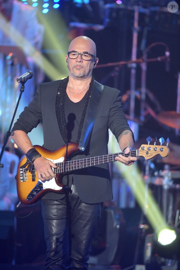 Exclusif - Pascal Obispo - Enregistrement de l'émission "Les Années Bonheur", N°89, présentée par P.Sébastien, et diffusée le 15 décembre sur France 2. Le 2 octobre 2018 © Giancarlo Gorassini / Bestimage