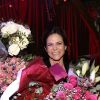 Exclusif - Charlotte Valandrey à son concert et anniversaire (50 ans) au Zèbre de Belleville à Paris. Le 29 novembre 2018 © Cédric Perrin / Bestimage