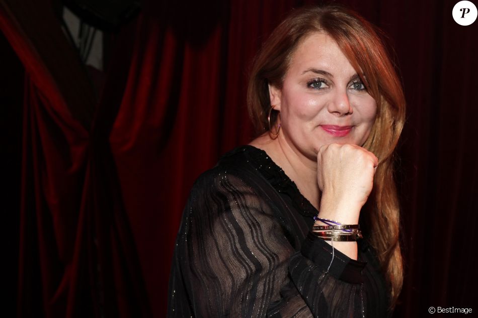 Exclusif - Ariane Seguillon au concert et anniversaire de Charlotte Valandrey (50 ans) au Zèbre de Belleville à Paris. Le 29 novembre 2018 © Cédric Perrin / Bestimage