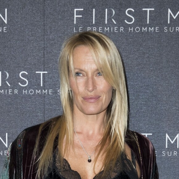 Estelle Lefébure - Avant première du film "First Man" au cinéma UGC Normandie à Paris le 25 septembre 2018. © Olivier Borde/Bestimage