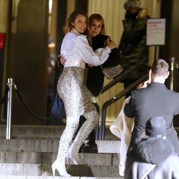 Blake Lively - Défilé de mode Chanel, collection Métiers d'Art 2018/2019 au Metropolitan Museum of Art à New York, le 4 décembre 2018.