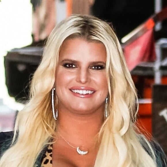 Jessica Simpson est allée diner à New York, le 31 juillet 2018