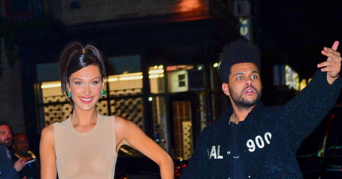 Bella Hadid et son compagnon The Weeknd - Les célébrités se rendent à l