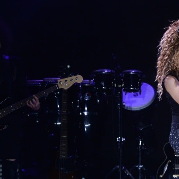 Shakira en concert (El Dorado World Tour) à Sao Paulo au Brésil, le 21 octobre 2018