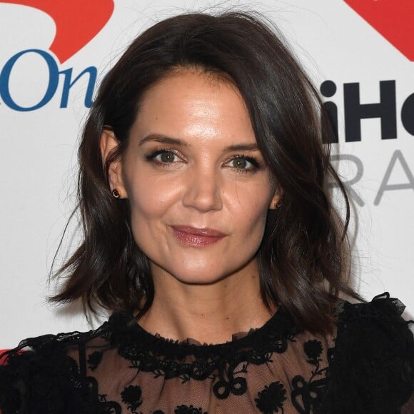 Katie Holmes - Les célébrités posent lors du photocall de la soirée Z100 Jingle Ball 2018 à New York le 7 décembre 2018.