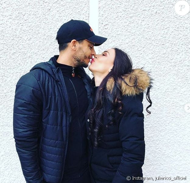 Julie Ricci et son époux PJ - Instagram, 8 décembre 2018