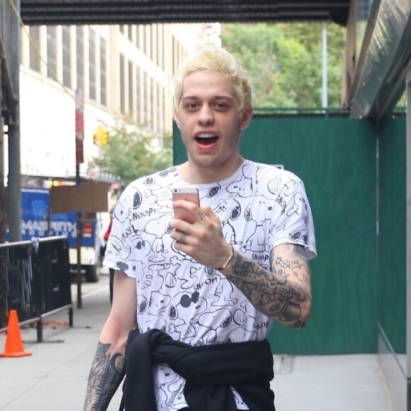 Pete Davidson est allé faire du shopping à New York, le 20 septembre 2018.
