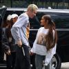 Exclusif - Ariana Grande et Pete Davidson ont été aperçus dans les rues de New York le 21 août 2018.