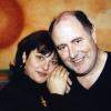 Michel Delpech et sa femme Geneviève à l'Olympia, décembre 2008.