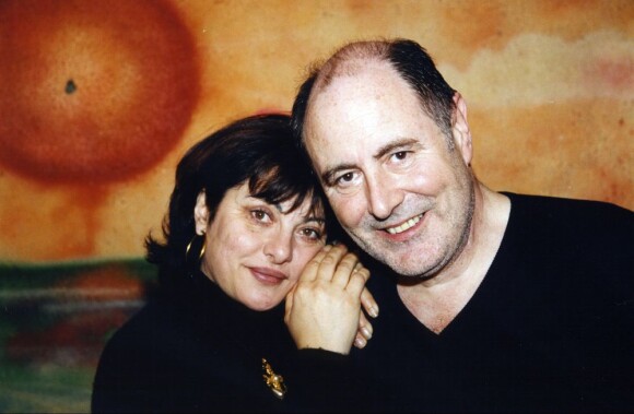 Michel Delpech et sa femme Geneviève à l'Olympia, décembre 2008.