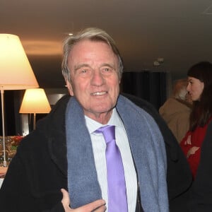 Exclusif - Bernard Kouchner - Dîner à la fondation Cartier au profit de La Chaîne de l'Espoir à Paris, le 14 décembre 2018. © Coadic Guirec/Bestimage