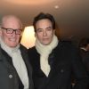 Exclusif - Pascal Desprez et Anthony Delon - Dîner à la fondation Cartier au profit de La Chaîne de l'Espoir à Paris, le 14 décembre 2018. © Coadic Guirec/Bestimage
