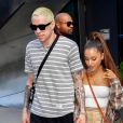 Ariana Grande et son fiancé Pete Davidson sont allés faire du shopping chez Barney's à New York, le 16 juillet 2018