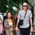 Ariana Grande et son fiancé Pete Davidson sont allés faire du shopping chez Barney's à New York, le 16 juillet 2018