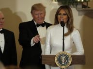 Melania Trump divine mais expéditive au Noël de la Maison Blanche