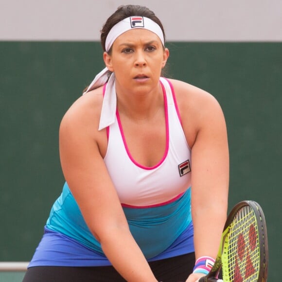 Marion Bartoli à Roland-Garros le 6 juin 2018.