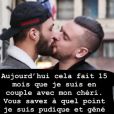 Jeudi 15 novembre 2018, sur Instagram, Jeremstar célèbre 15 mois d'amour avec son chéri Lorenzo.