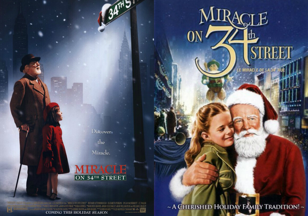 Photo : Miracle sur la 34ème rue (à gauche en 1994, en droite en 1947