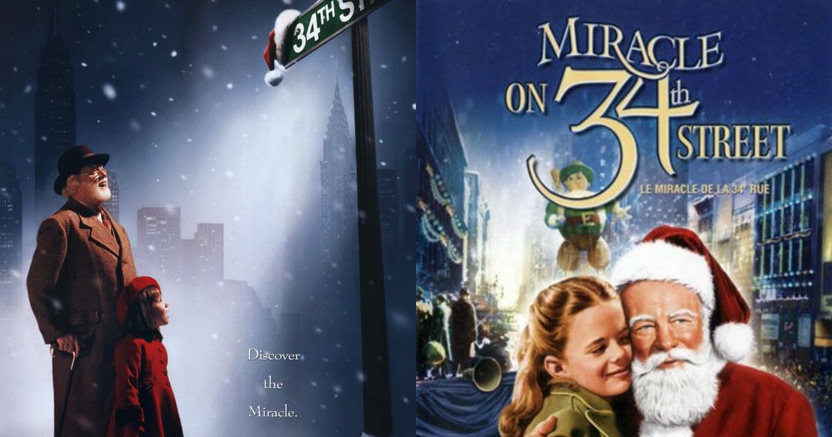 Film Miracle Sur La 34ème Rue Miracle sur la 34ème rue (à gauche en 1994, en droite en 1947) - Purepeople