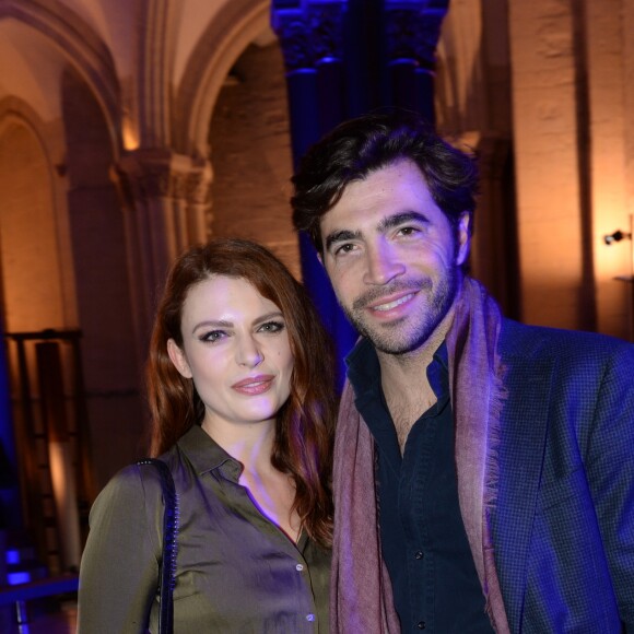 Exclusif - Elodie Frégé et son compagnon Gian Marco Tavani - Soirée de lancement de la marque Trilobe Watches au musée des Arts et Métiers à Paris, France, le 17 décembre 2018. © Rachid Bellak/Bestimage