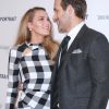 Blake Lively et son mari Ryan Reynolds à la première de 'Final Portrait' au musée Solomon R. Guggenheim à New York, le 22 mars 2018