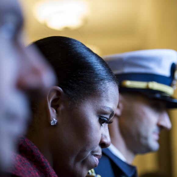 Michelle Obama - Investiture du 45e président des Etats-Unis Donald Trump à Washington DC le 20 janvier 2017