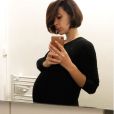 Daniela Martins enceinte de son deuxième enafnt, le 13 novembre 2018.